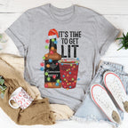 It's Time To Get Lit Tee