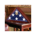 Flag case for 22 inch x 16 inch Folded Flag from a military funeral The Military Gift Store