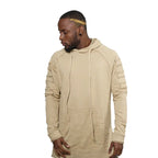 Long Hoodie, Hip Hop Hoodie, Outerwear Sweatshirt Pi-Mart