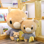 Jin Secretary Plush Cow Doll - Stuffed Toy Figure Pi-Mart