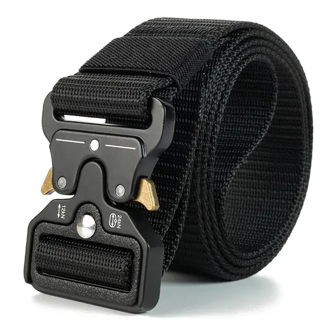 Men's Multifunctional Tactical Canvas Hunting Belt Pi-Mart