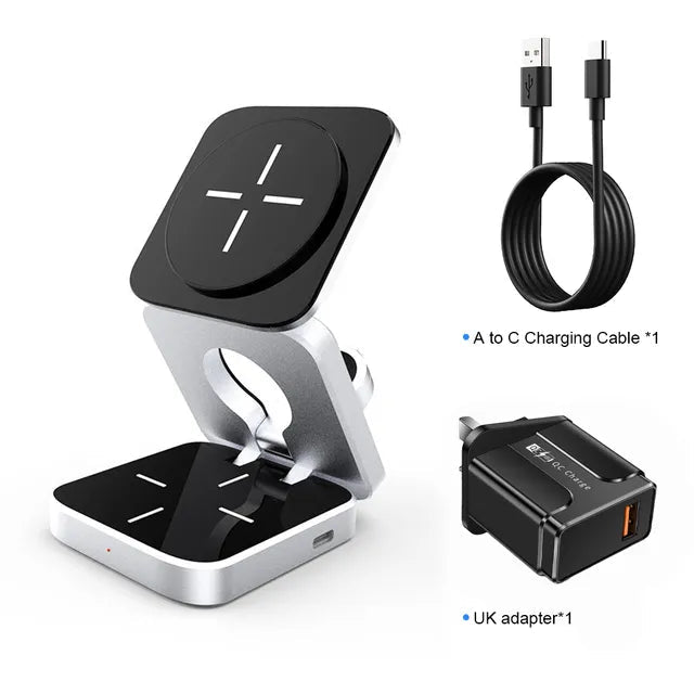 3 in 1 Wireless Charging Station Pi-Mart