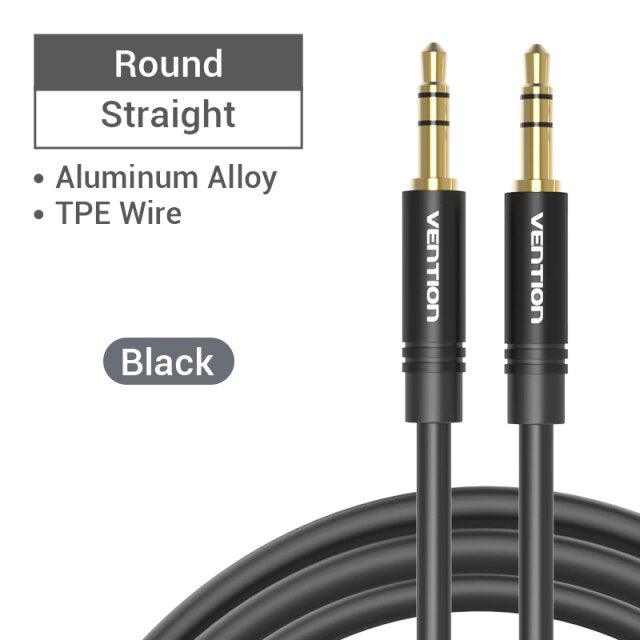 Jack 3.5mm Aux Cable  3.5mm Audio Cable Jack  Headphones Speaker Cable Male Stereo Audio Cable Fabric Braided Compatible For Headphones Smartphone Car Stereos Stevvex