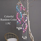 Japanese Wind Chimes Bells Hanging Ornaments Mobile Portable Waterproof Outdoor Wind-chime Mediterranean Style Home Garden Yard Decoration Natural Shell Wind Chimes Birthday Gifts Stevvex