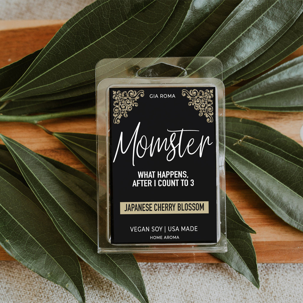 Japanese Cherry Blossom Wax Melt Snaps 1 Inch Cubes Nostalgic Floral Scent 3x2x1 Inches BandsCo Straps
