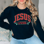 Jesus Is The Reason For The Season Sweatshirt Peachy Sunday