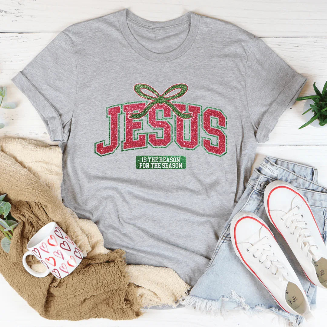 Jesus Is The Reason For The Season Tee Peachy Sunday