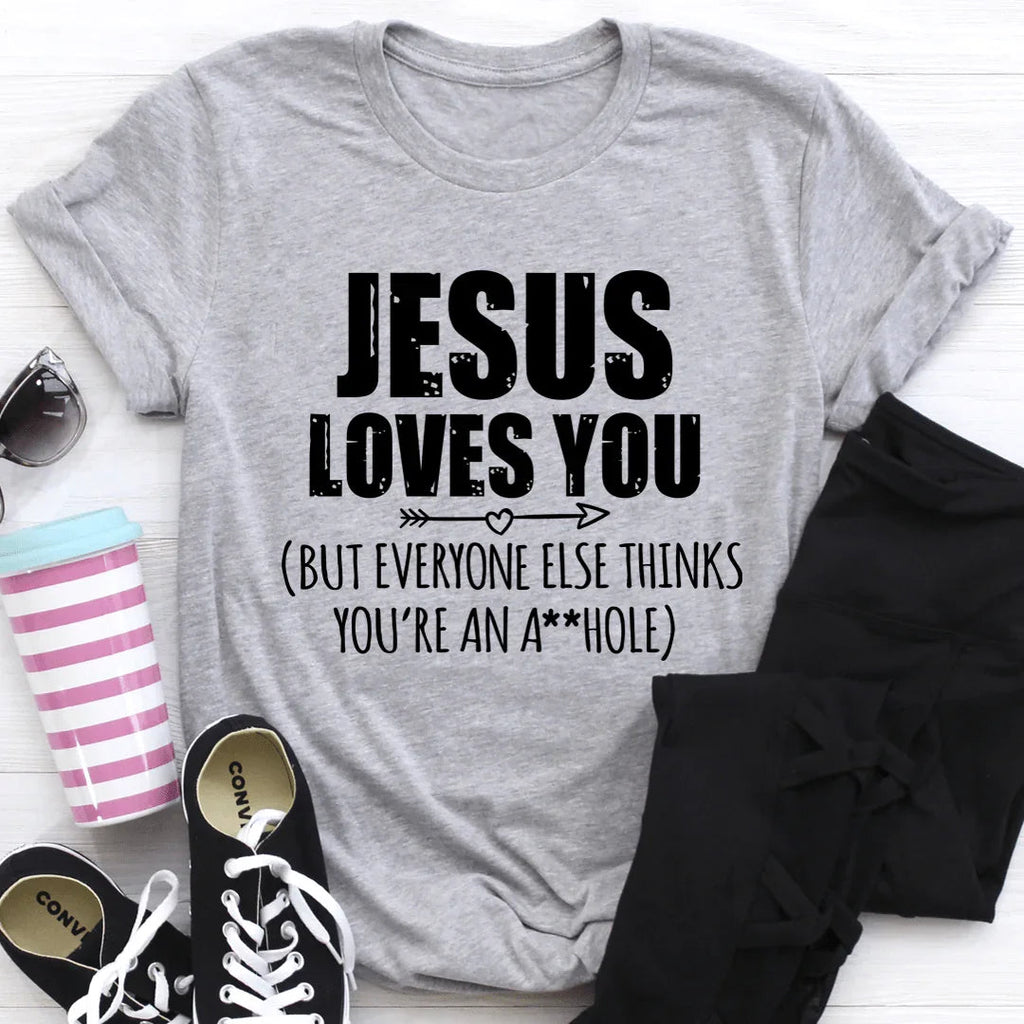 Jesus Loves You Tee - SJB-DIAMOND ELITES