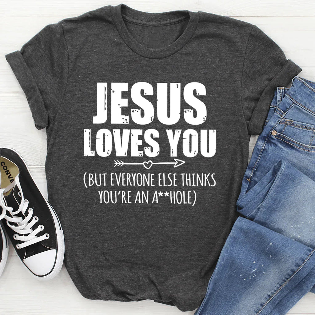 Jesus Loves You Tee - SJB-DIAMOND ELITES