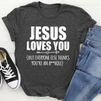 Jesus Loves You Tee - SJB-DIAMOND ELITES