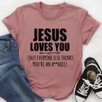 Jesus Loves You Tee - SJB-DIAMOND ELITES