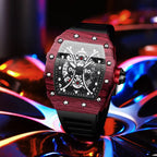 Skeleton Dial Sports Watch