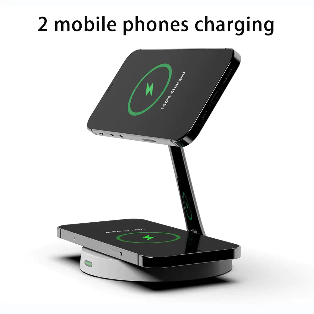 iPhone Magnetic Wireless Charger Station Dock Pi-Mart