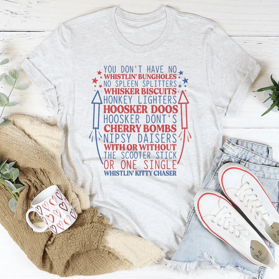 Joe Dirt 4th of July Tee Peachy Sunday