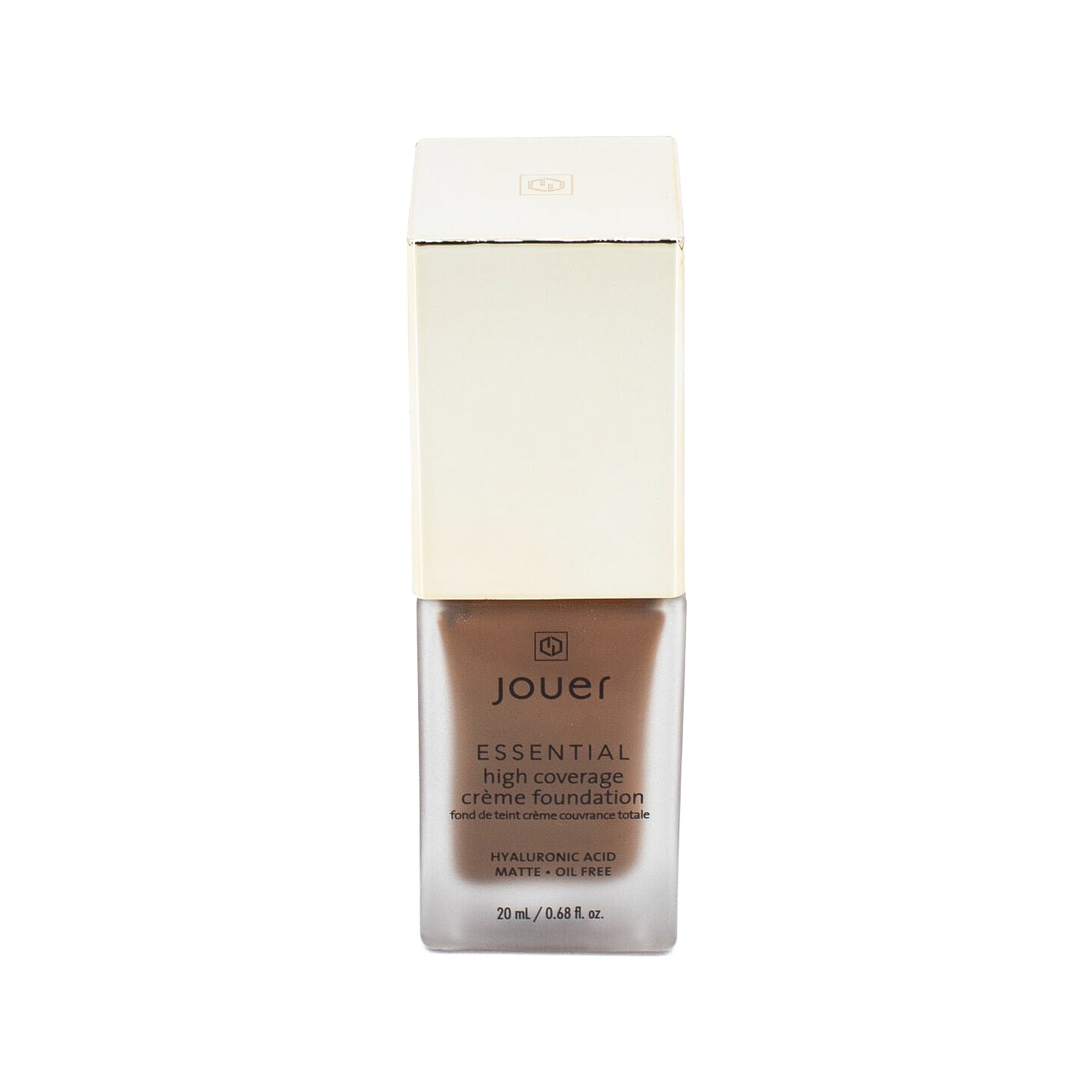 jouer Essential High Coverage Creme Foundation CAROB 0.68oz - Imperfect Box This is Beauty US