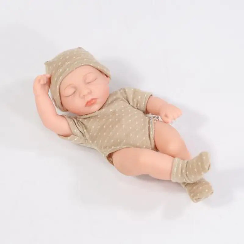 Mini Soft Silicone Baby Doll - Cute Gift for Girls Pi-Mart