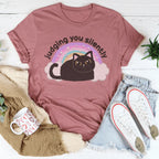 Judging You Silently Tee Peachy Sunday