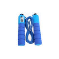 Jump Rope Skipping Electronic Counter Adjustable Fast Speed Counting Skipping Rope Wire Gym Workout Professional Sponge Jump Rope With Electronic Counter Soft Adjustable Fast Speed Counting Skipping Rope Stevvex