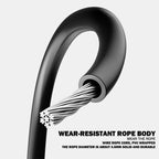 Jump Rope With Counter Adjustable Digital Counting Jumping Rope LCD Digital Counting Skipping Ropes Adjustable Weight Calories Time Setting With Sound Reminder Jump Ropes For Fitness Exercise Workout Gym Stevvex