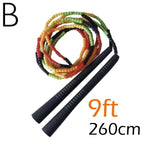 Jump Skipping Rope Beginner Soft Beaded Adjustable Tangles Free Fitness Skipping Rope For Men Women Kids Soft Beaded Skipping Rope Keeping Fit For Training Workout And Weight Loss Stevvex