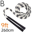 Jump Skipping Rope Beginner Soft Beaded Adjustable Tangles Free Fitness Skipping Rope For Men Women Kids Soft Beaded Skipping Rope Keeping Fit For Training Workout And Weight Loss Stevvex