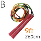 Jump Skipping Rope Beginner Soft Beaded Adjustable Tangles Free Fitness Skipping Rope For Men Women Kids Soft Beaded Skipping Rope Keeping Fit For Training Workout And Weight Loss Stevvex