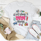 Just Doing Mama Things Tee Peachy Sunday