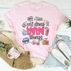 Just Doing Mama Things Tee Peachy Sunday