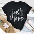 Just Love Tee Peachy Sunday