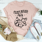 Just Read A Book And Chill Tee Peachy Sunday