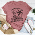 Just Waiting For Helloween Tee Peachy Sunday