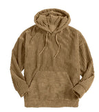 Essentials Hooded Corduroy Pullover for Men (One Piece) Pi-Mart