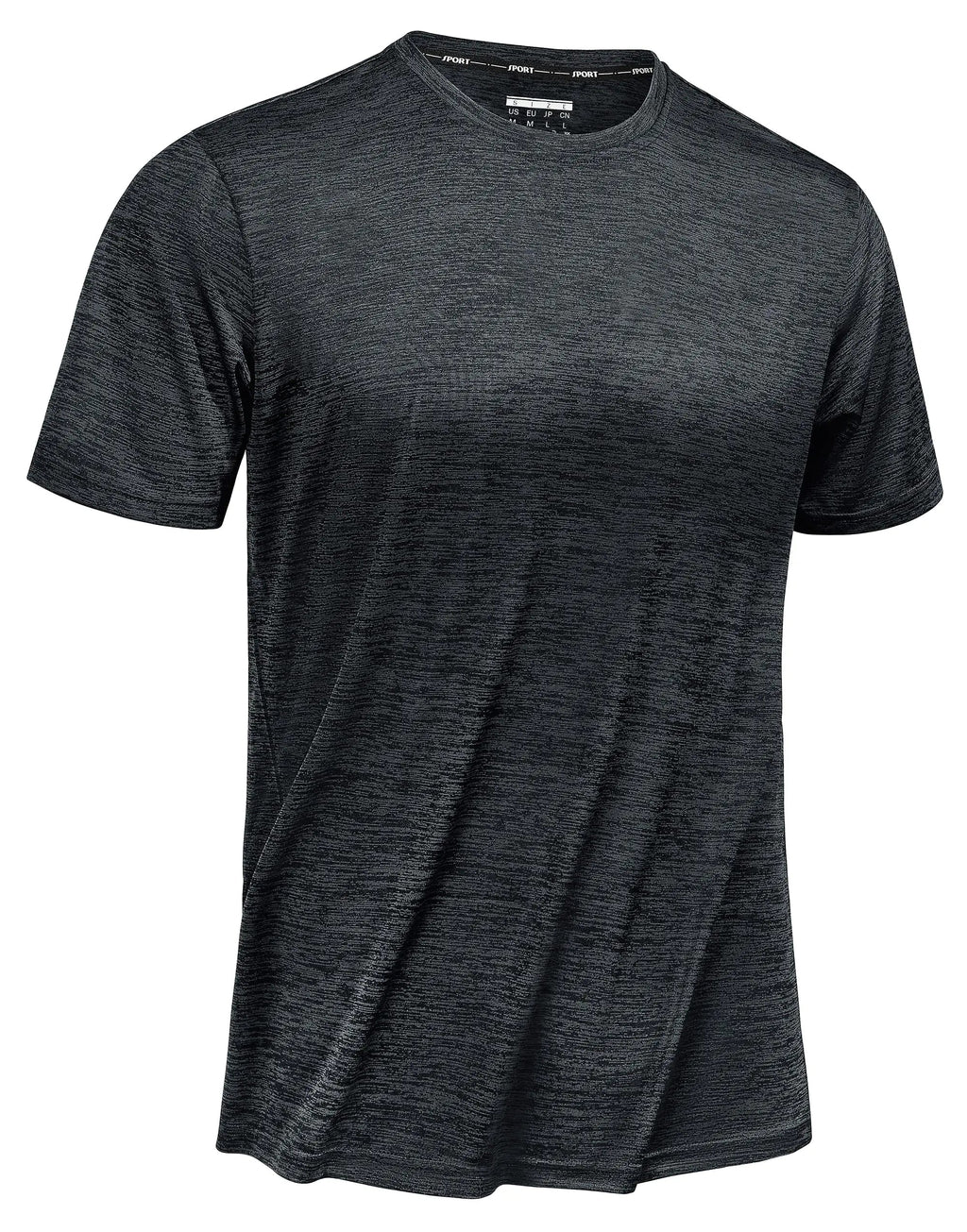 TACVASEN Tee Shirts for Men Athletic Shirt Jogging Shirt Workout Shirts Fitness T Shirts for Men Quick Dry Tee Shirt Crew Neck Black Muscle Shirts Lootquake LLC