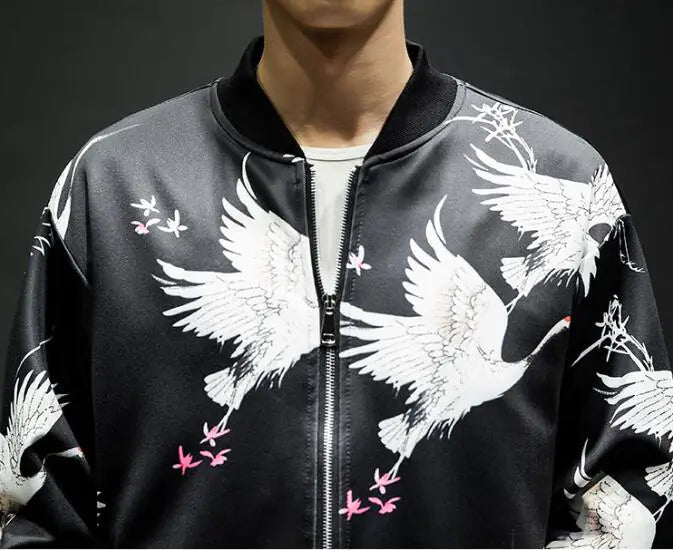 Embroidered Baseball Jacket and Casual Jacket
