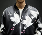 Embroidered Baseball Jacket and Casual Jacket