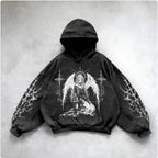 Urban Vibe Hooded Y2K Streetwear Sweatshirt Pi-Mart