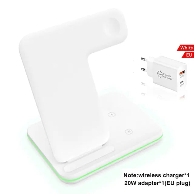 3 in 1 Wireless Charger 15W Pi-Mart