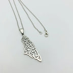 Stainless Steel Palestine Pendant Chain Necklaces