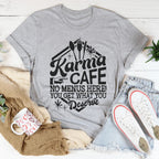 Karma Cafe Tee Peachy Sunday