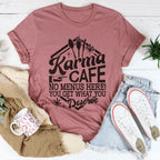 Karma Cafe Tee Peachy Sunday