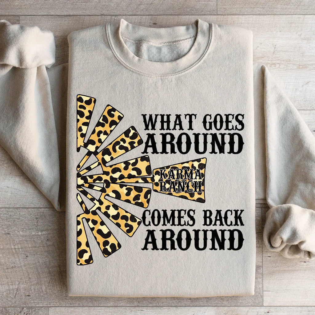Karma Ranch Sweatshirt Peachy Sunday
