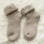 Kawaii Cute Socks Thicker Solid Socks Merino Wool Rabbit Socks Against Cold Snow Winter Warm Funny Happy Unisex Thick Warm Socks For Men And Women Stevvex