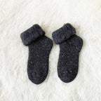Kawaii Cute Socks Thicker Solid Socks Merino Wool Rabbit Socks Against Cold Snow Winter Warm Funny Happy Unisex Thick Warm Socks For Men And Women Stevvex