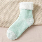 Kawaii Cute Socks Thicker Solid Socks Merino Wool Rabbit Socks Against Cold Snow Winter Warm Funny Happy Unisex Thick Warm Socks For Men And Women Stevvex