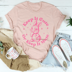 Keep It Cute Or Keep It Mute Tee Peachy Sunday