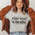 Keep Rolling Your Eyes Tee Peachy Sunday