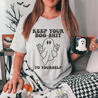 Keep Your Boo Shit To Yourself Tee Peachy Sunday