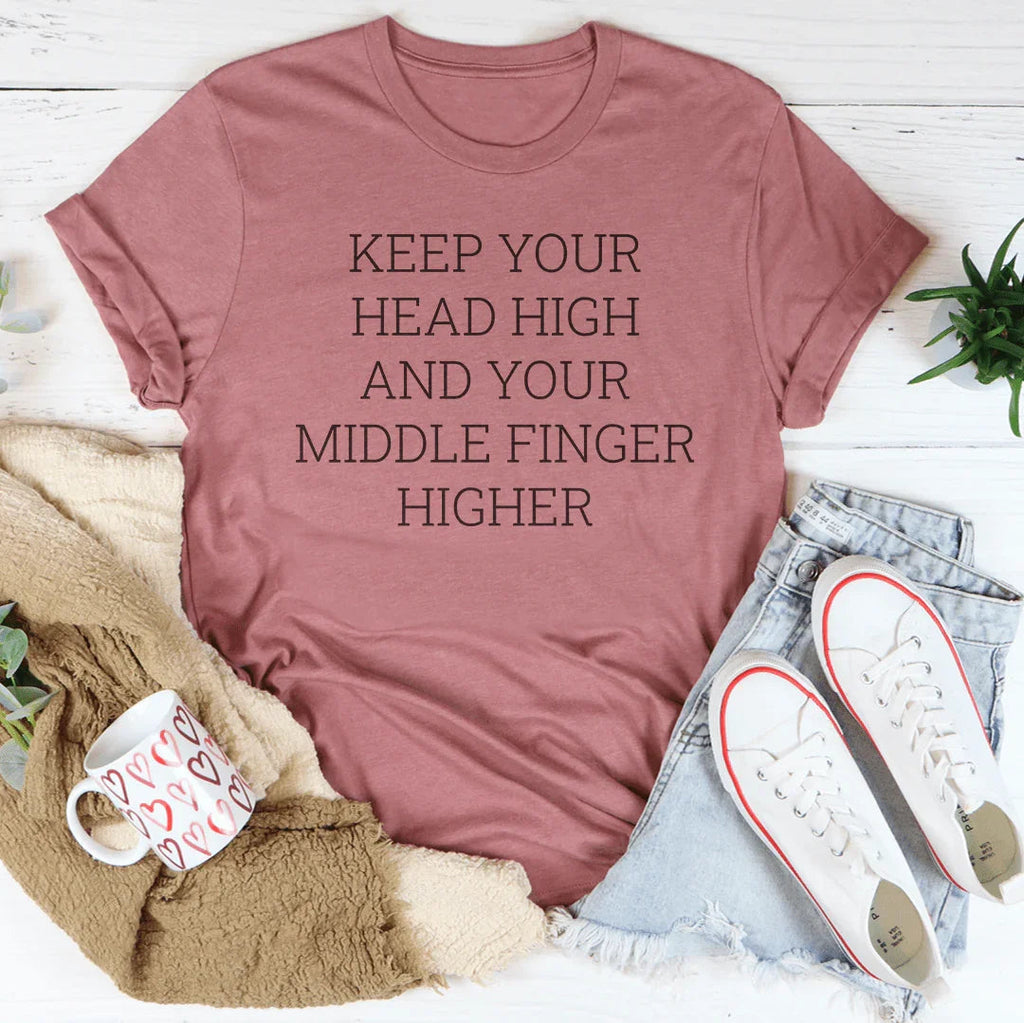 Keep Your Head High Tee - SJB-DIAMOND ELITES