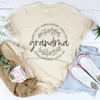 Keeps Faith Shares Wisdom Lives Love Tee Peachy Sunday
