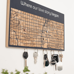 Wooden Key Holder Enjoy The Wood
